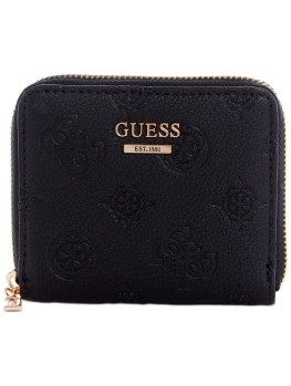 Кошелек GUESS Helaina Small Zip Around Wallet black