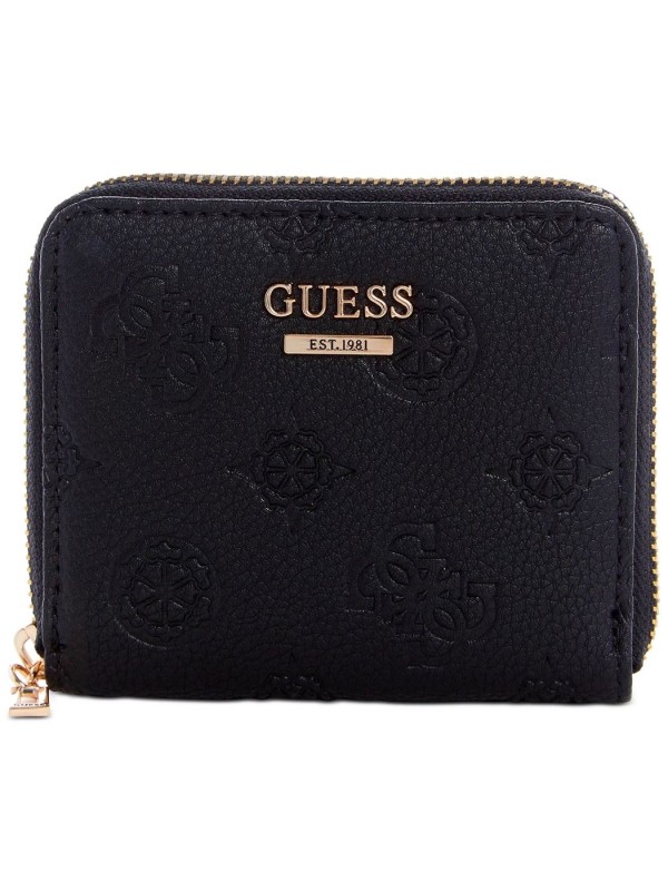 Кошелек GUESS Helaina Small Zip Around Wallet black