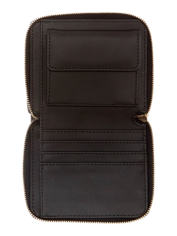 Кошелек GUESS Helaina Small Zip Around Wallet black