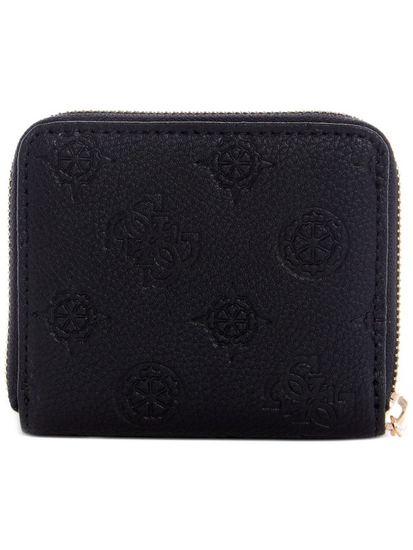 Кошелек GUESS Helaina Small Zip Around Wallet black