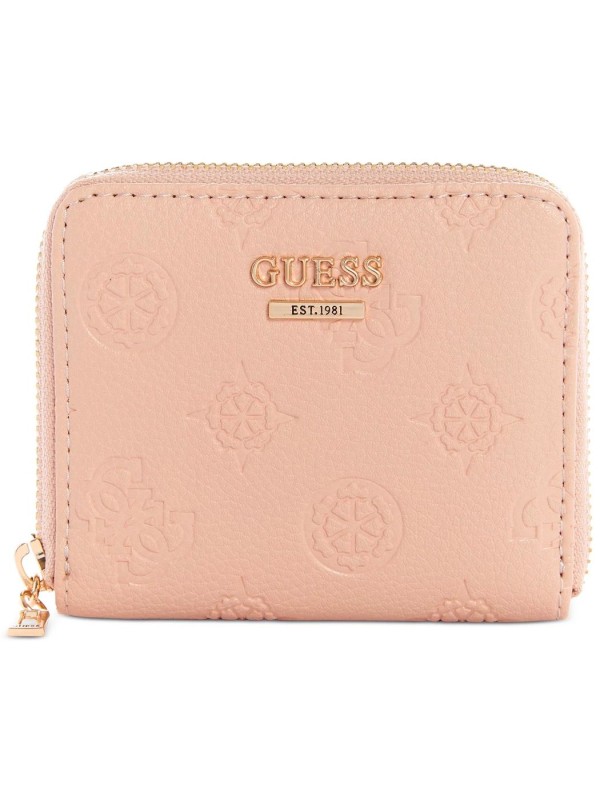 Гаманець GUESS Helaina Small Zip Around Wallet Almond