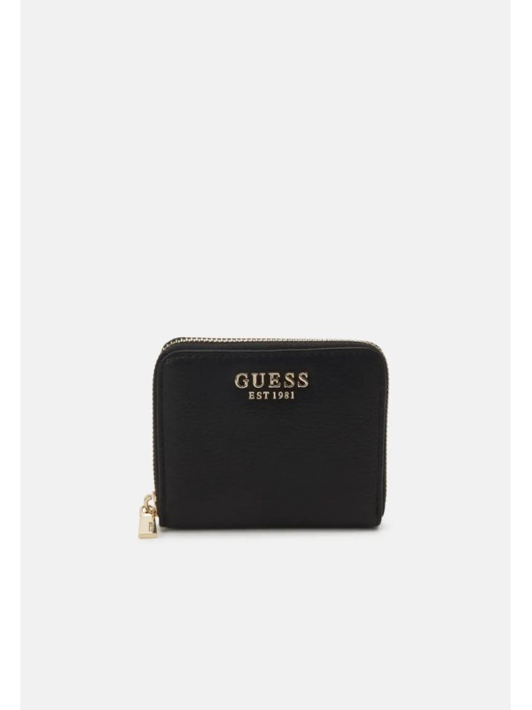 Кошелек GUESS Kersti Small Zip-Around Wallet Black