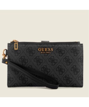 Кошелек GUESS Kristle Zip Organizer Black Logo