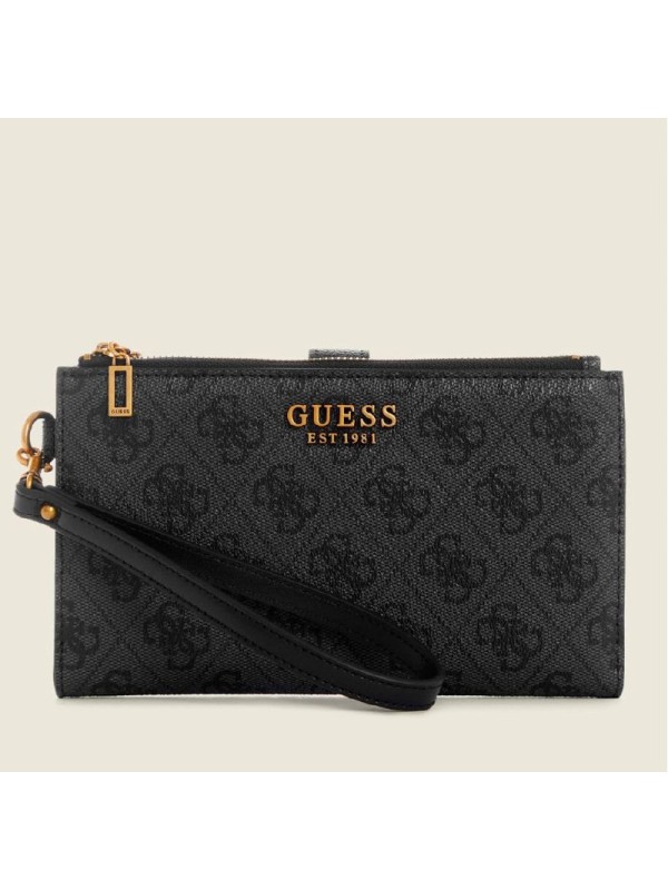 Гаманець GUESS Kristle Zip Organizer Black Logo