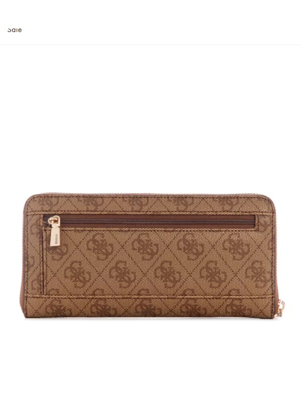 Кошелек Guess Laurel Large Zip-Around Wallet Stone