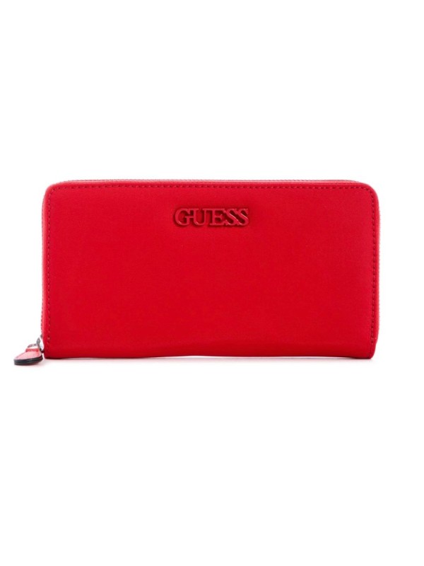 Кошелек GUESS McCook Medium Zip-Around Wallet Red