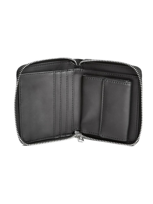 Кошелек GUESS Meade Logo Zip Wallet Black