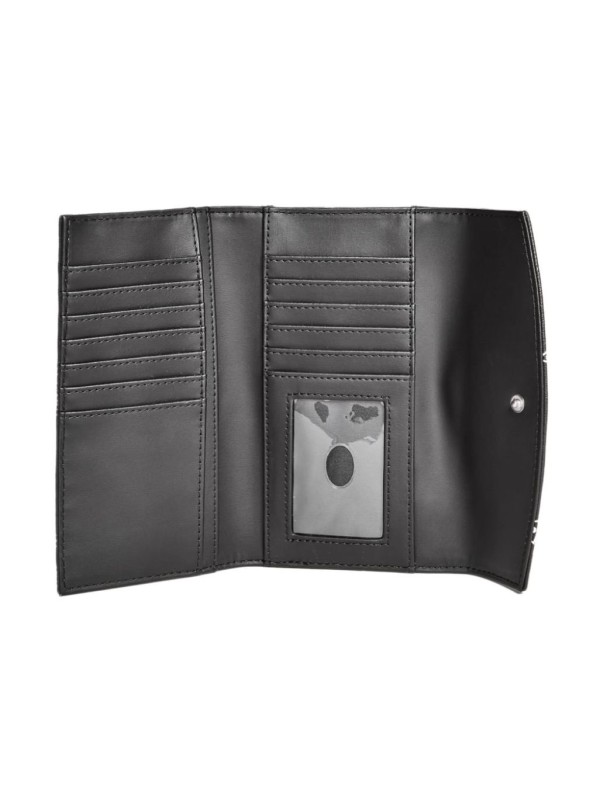 Кошелек GUESS Meade Logo Slim Wallet Black