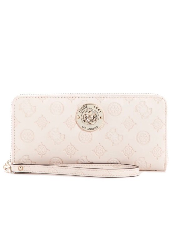 Кошелек GUESS Dayane Zip-Around Wallet Soft Pink