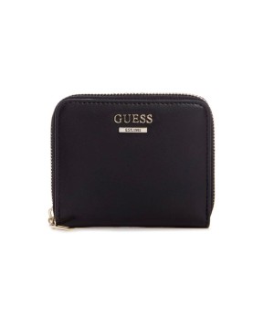 Кошелек GUESS Hensely Small Zip-Around Wallet Black