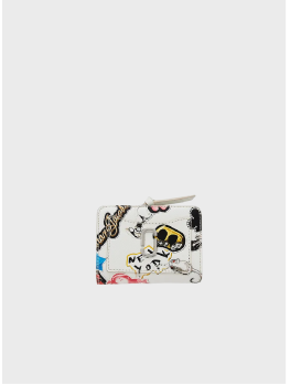 Гаманець Marc Jacobs The Sticker Utility Snapshot Mini Compact White