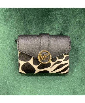 Michael Kors Carmen Small wallet Black Cow