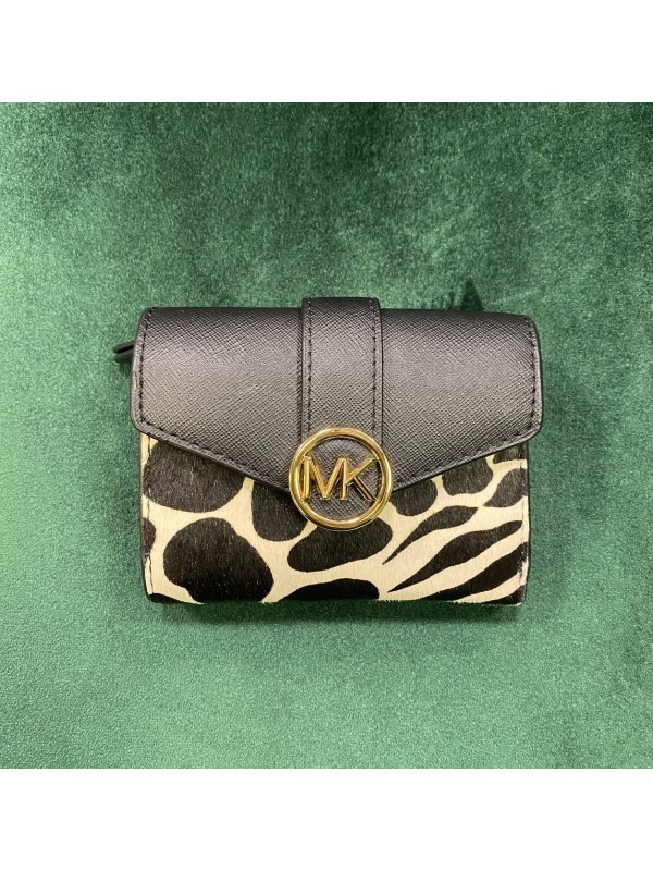 Michael Kors Carmen Small wallet Black Cow