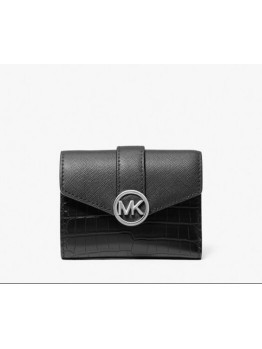 Michael Kors Carmen Small wallet Black Snake