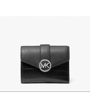 Michael Kors Carmen Small wallet Black Snake