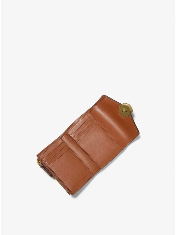 Michael Kors Carmen Small wallet Vanilla logo