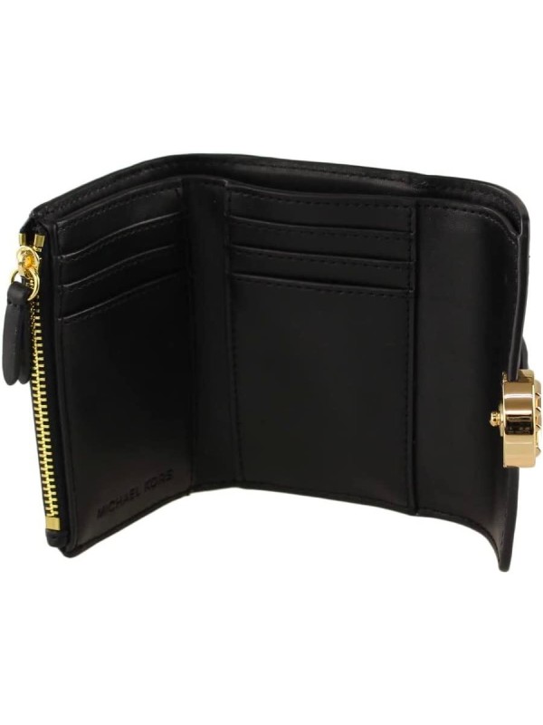 Michael Kors Carmen Small wallet Black Cow