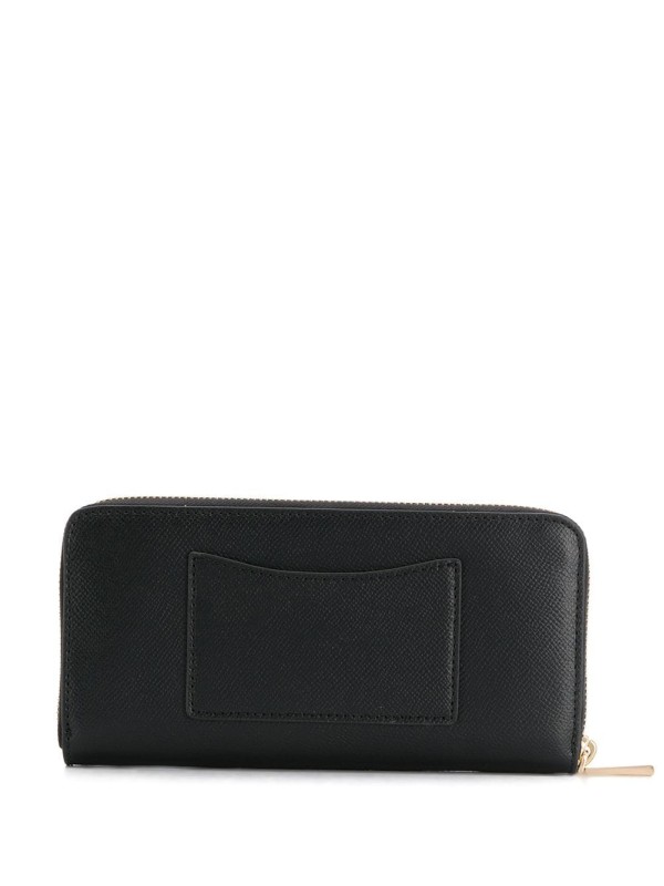 Michael Kors Saffiano Leather Continental Wallet Black