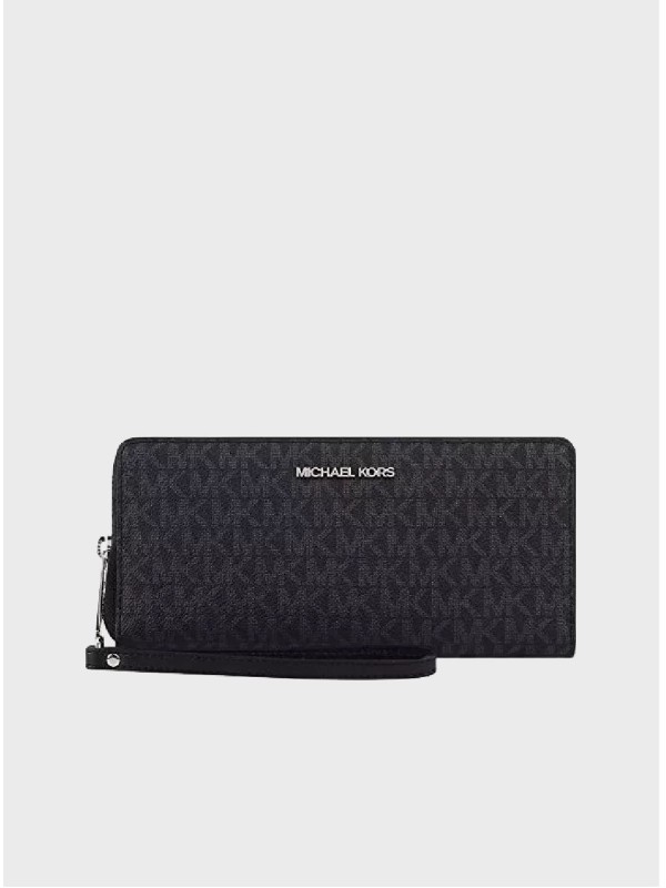 Гаманець Michael Kors Jet Set Travel Large Continental Black Logo