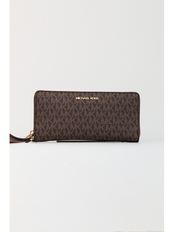 Гаманець Michael Kors Continental wallet Brown Logo