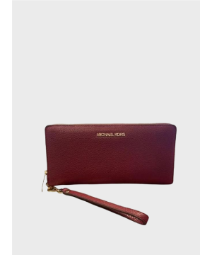 Гаманець Michael Kors Jet Set Travel Large Continental Leather Oxblood