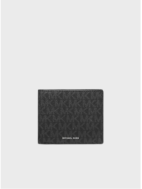 Чоловічий гаманець Michael Kors Cooper Billfold Black Logo