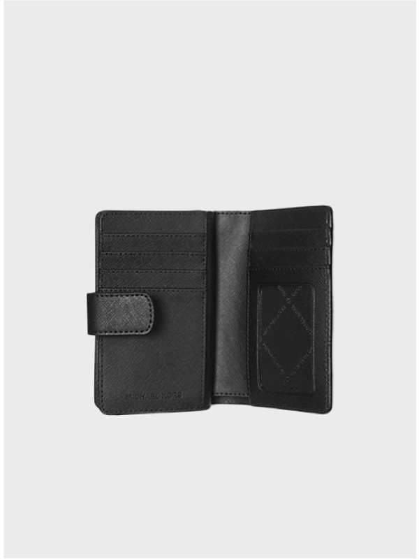 Гаманець Michael Kors Jet Set Travel Bifold Leather Black