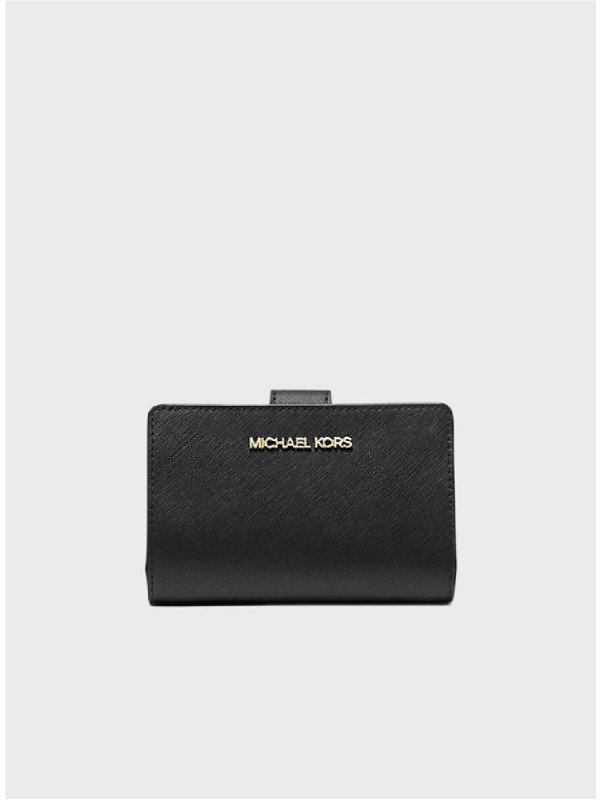 Гаманець Michael Kors Jet Set Travel Bifold Leather Black