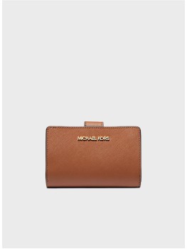 Кошелек Michael Kors Jet Set Travel Bifold Leather Luggage