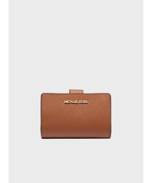 Гаманець Michael Kors Jet Set Travel Bifold Leather Luggage