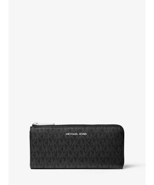 Кошелек MICHAEL KORS Jet Set Travel Large Black Logo 