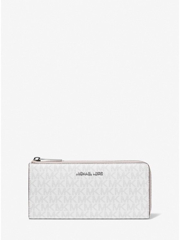 Кошелек MICHAEL KORS Jet Set Travel Large white Logo 