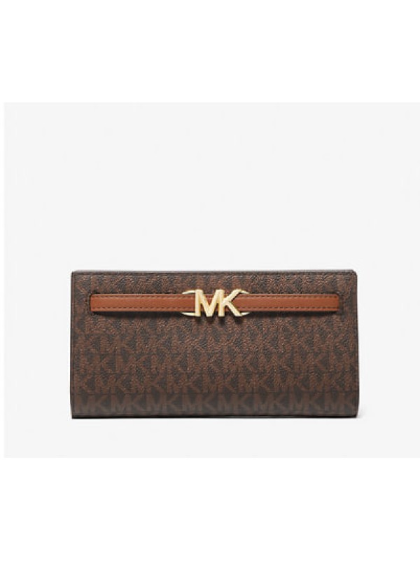 Michael Kors Reed Wallet brown logo