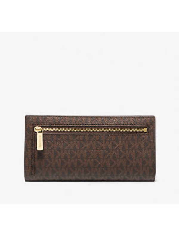 Michael Kors Reed Wallet brown logo