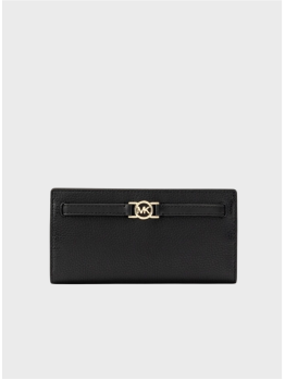 Женский кошелек Michael Kors Reed Leather Black