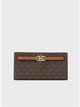 Жіночий гаманець Michael Kors Reed Brown Logo