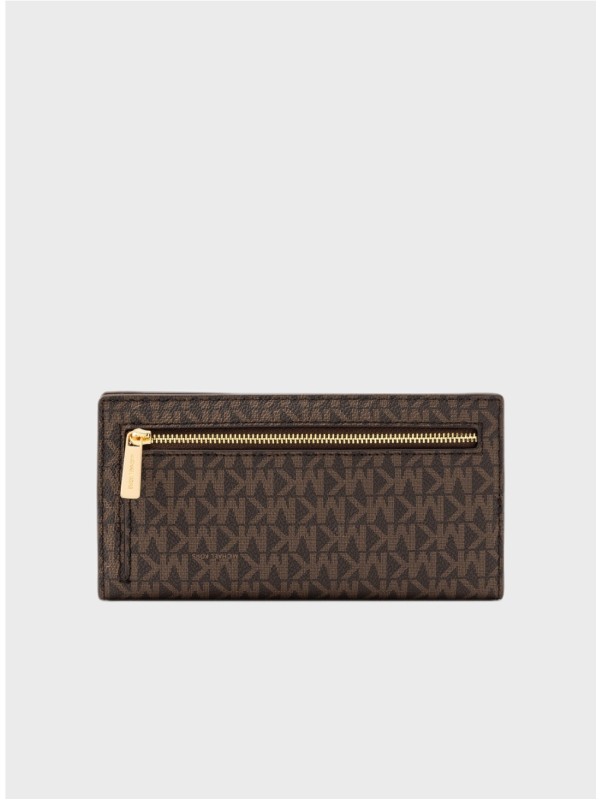 Женский кошелек Michael Kors Reed Brown Logo