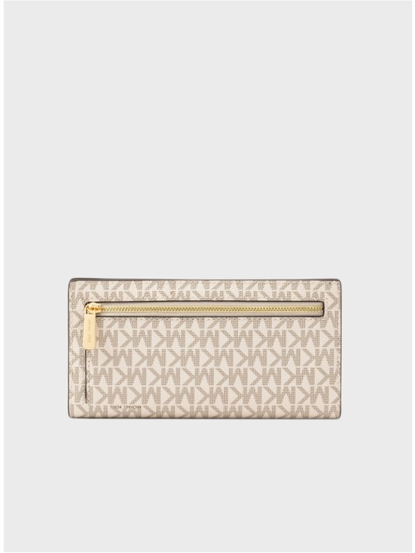 Женский кошелек Michael Kors Reed Vanilla Logo