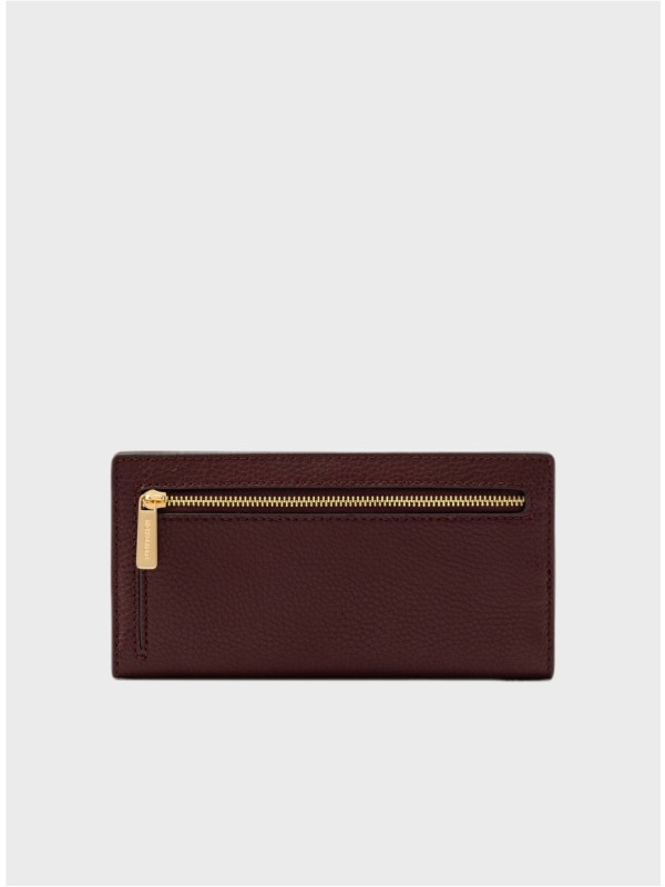 Женский кошелек Michael Kors Reed Leather Oxblood