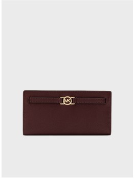 Жіночий гаманець Michael Kors Reed Leather Oxblood