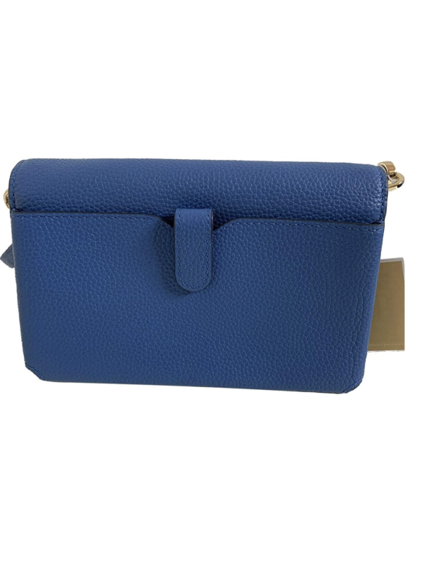 Кошелек Michael Kors Pebble Leather Phone Crossbody Wallet Blue