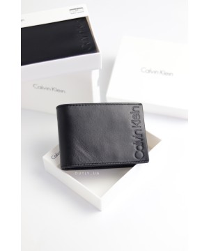 Кошелек Calvin Klein CK Men's Leather Slimfold Wallet 