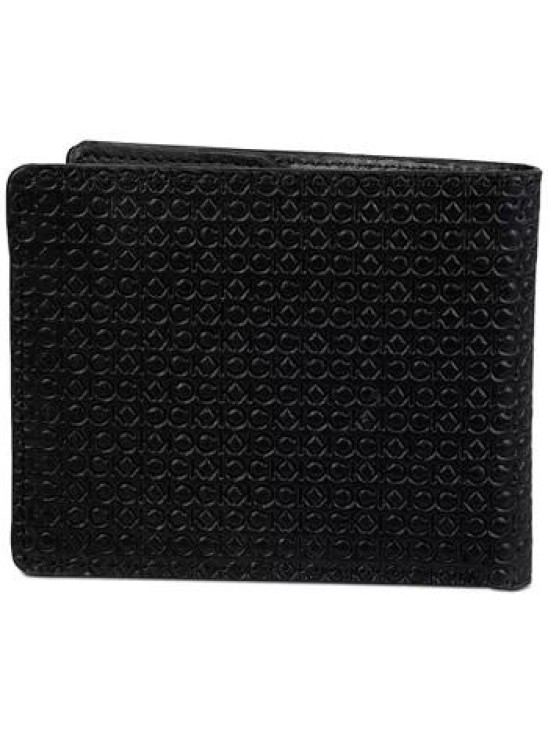 Кошелек Calvin Klein Men's RFID embossing Wallet & Key Fob Set