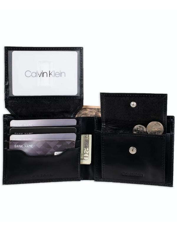 Кошелек Calvin Klein RFID Passcase Wallet & Key Fob Set