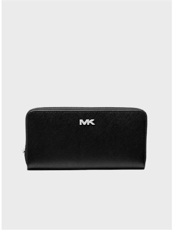 Мужской кошелек Michael Kors Rivington Leather Smartphone Black