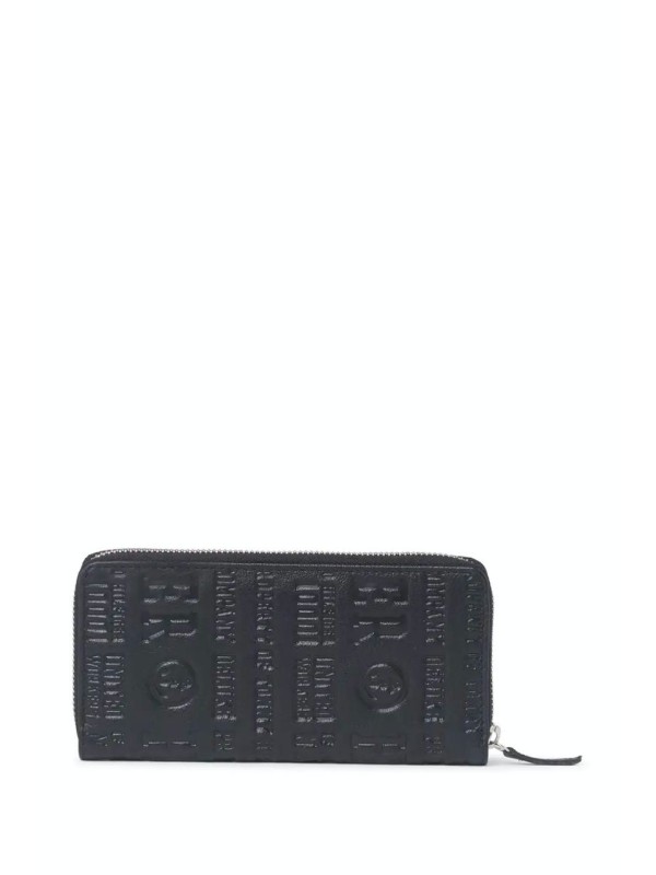 Кошелек Tommy Hilfiger Leather zip wallet Black