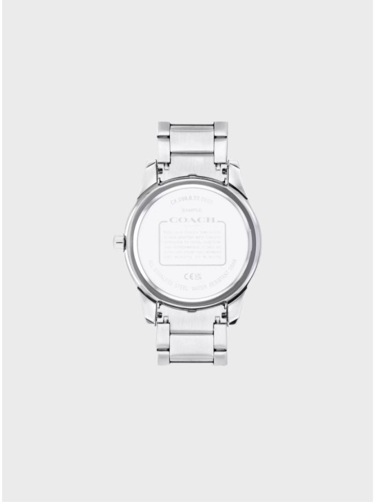 Чоловічий годинник Coach Casey 42 Mm Black/Silver