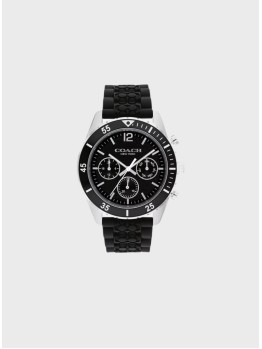 Мужские часы Coach Cole 44 Mm Black