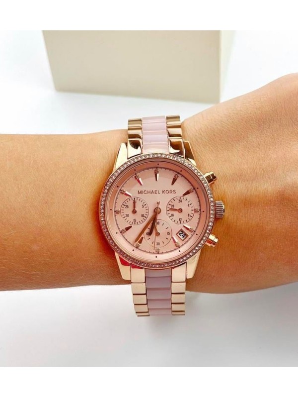 Женские Часы Michael Kors 6307 Rose Gold