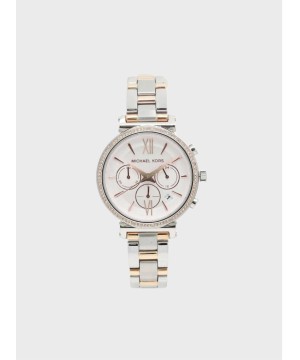 Жіночий годинник Michael Kors 6558 Gold Silver